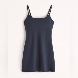 Navy Blue Abercrombie Traveler Dress